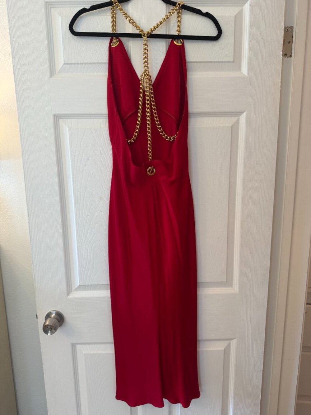 Moschino Couture Dress with Gold Chain